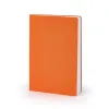 Leinen Notizbuch A5 blanko Orange