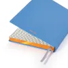 Notizbuch A5 Liniert Racing Leder Blue - 3