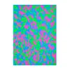 Geschenkpapier Camouflage Neon Grün/Pink 50 x 70 cm, 3 Bögen