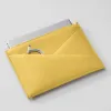 Leder Pouch Wallaby Senfgelb - 5
