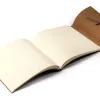 Leder Gästebuch mit Band Latte - 2