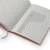 Notizbuch A4 blanko mit Hirschmotiv Orange - 3