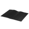Leder Buchhülle A4 Schwarz - 2