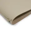 Leder Ringbuch A5 4 Ringe Taupe - 2