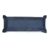 Leder Taschenleerer Wildleder Rechteckig Royalblau
