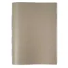 Leder Gästebuch mit Band Taupe