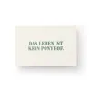 Grußkarte "Das Leben ist kein Ponyhof."