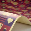 Geschenkpapier Christmas Squares 3er-Set Rot - 3