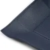 Leder Taschenleerer Rechteckig Dunkelblau - 2