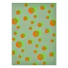 Geschenkpapier Eclipse 3er-Set Grün/Orange/Mint