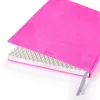 Notizbuch A4 Blanko Leder Pink - 2