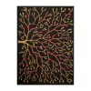Geschenkpapier Mistel Schwarz – 3 Bögen