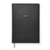 Tagesplaner 2027 TeBe-Skin Black Veganes Leder - 3