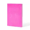 Notizbuch A4 Blanko Leder Pink