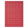 Geschenkpapier Weihnachtskugeln Silber/Rot 50 x 70 cm, 3 Bg.