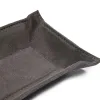 Leder Taschenleerer Wildleder Rechteckig Lava - 4