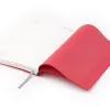 Leinen Notizbuch A5 gepunktet Rot - 4