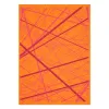 Geschenkpapier Network 3er-Set Magenta/Neonpink/Orange