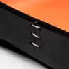 Leder Ablagekasten A4 Schwarz/Orange - 3