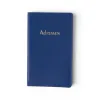 Adressbuch Ausgabe No. 26 TeBeskin Kunstleder saphir-blau