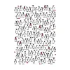 Weihnachts-Geschenkpapier XMAS Pinguine – 3 Bögen