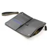 Bethge Portemonnaie Doppel-Zip Adri Leder Taupe - 3