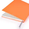 Notizbuch A4 Blanko Leder Orange - 2