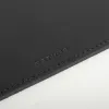 Leder Schreibtischunterlage Schwarz - 3