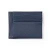 Leder Kartenetui Blau 8 Karten - 2