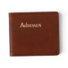 Adressbuch Ausgabe No. 21 Rindvoll Verona Leder Cognac-braun