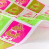 Geschenkpapier Little Santa Neon – 3 Bögen - 3