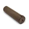 Streichholzetui, Match Box, Leder Suede, Nuss - 2