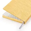 Leder Notizbuch A5 Gepunktet Gold - 2