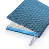 Notizbuch A5 Blanko Leder Jeansblau - 2