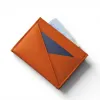 Treuleben Kreditkartenetui Leder Orange - 3