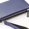 Bethge - Portemonnaie - Leder - Doppel-Zip - Adri - Dunkelblau - 3