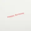 Geburtstagskarte Happy Birthday – Typografie - 2