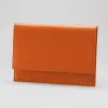 Leder Laptoptasche Mandarino