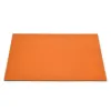 Leder Schreibtischunterlage Orange