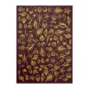Geschenkpapier Muscheln Aubergine – 3 Bögen