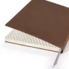 Notizbuch A4 Blanko Leder Tabak - 2