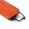 Leder Brillenetui Orange - 3