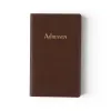 Adressbuch Ausgabe No. 26 TeBeskin Kunstleder chestnut-braun
