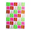 Geschenkpapier Little Santa Neon – 3 Bögen
