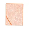 Gästebuch No. 3 Marmoriert Leder Orange