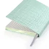 Notizbuch A5 Gepunktet Wild Leder Mint - 3