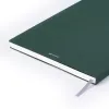 Leinen Notizbuch A4 gepunktet Grün - 3