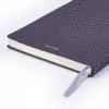 Notizbuch A5 blanko Leder Violett - 2