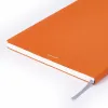 Leinen Notizbuch A4 liniert Orange - 3