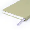 Notizbuch A5 liniert Leder Grün - 3